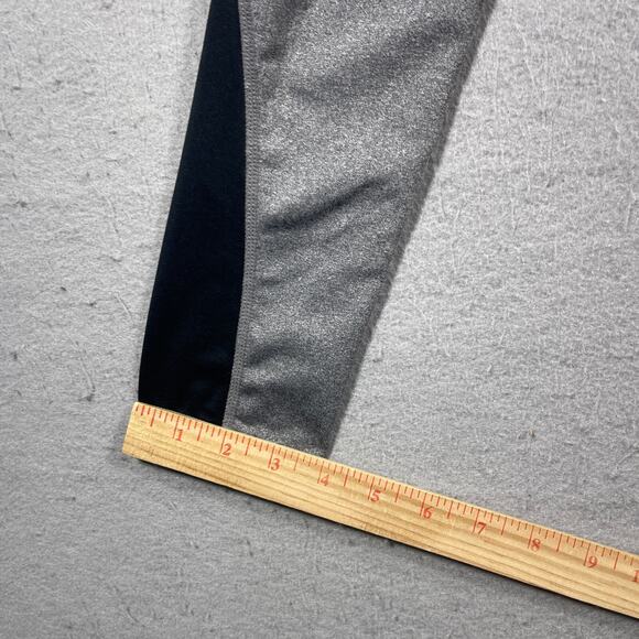 Nike Pro Dri-Fit Leggings Women Small Gray Compression Athletic Full‎ Length - Picture 4 of 10